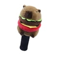 thumbnail image 4 of Funda de cabeza de de golf de capibara de peluche, novedosa y adorable funda protectora antiarañazos para mujeres y hombres., 4 of 8