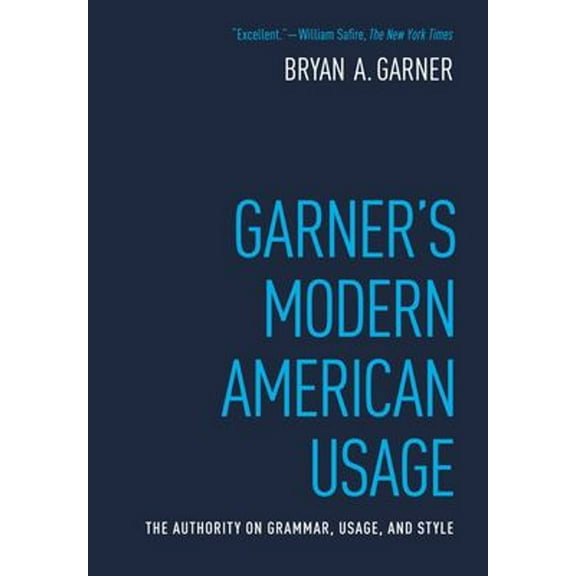 Pre-Owned Garner's Modern American Usage (Hardcover) 0195382757 9780195382754