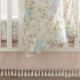 thumbnail image 5 of Levtex Baby - Amelia Crib Bed Set - Baby Nursery Set - Floral - Pink, Blue, Cream, and Green - Watercolor Floral - 3 Piece Set Includes Quilt, Fitted Sheet, and Crib Skirt/Dust Ruffle, 5 of 9