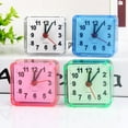 thumbnail image 2 of Creative Cute Small Square Crystal Alarm Clock Watch Alarm Clock Bedroom Bedside Office Electronic Clock, 2 of 10