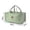 Green, variant on Diaper Caddy Organizer, Portable Quilted Nursery Storage Basket with Removable Dividers and Handles, Nylon Baby Diaper Tote for Changing Table, Car, Travel, Stroller, Baby Shower Gift