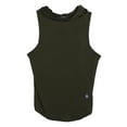 thumbnail image 3 of Aunavey Men's Workout Hooded Tank Tops Bodybuilding Muscle Cut Off T Shirt Sleeveless Gym Hoodies, 3 of 6