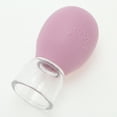 thumbnail image 5 of Unique Bargains 1 Pc Convenient Cupping Facial Tools for Beauty Parlor Pink Silicone Glass, 5 of 6