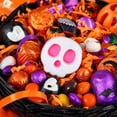 thumbnail image 6 of Aoznliie Fidget Toys, Halloween Skull Squeeze Stress Balls for Party Favors, 2 inch Soft Slow Rising Fidgets for Anxiety Relief, Multicolor, 6 of 7
