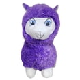 thumbnail image 1 of Whimsy & Charm Valentine's Day Sweatheart Love 16" Llama Alpaca Stuffed Animal Plush Toy Soft & Fluffy - Purple, 1 of 8