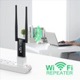 thumbnail image 3 of 2X 2.4G 300Mbps USB Inalámbrico WiFi Repetidor Extensor WiFi Amplificador de Señal Booster WiFi Router Extensor de Red Doméstica, 3 of 5
