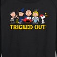 thumbnail image 3 of Peanuts - Tricked Out - Women's Lightweight French Terry Long Sleeve Shirt, 3 of 6