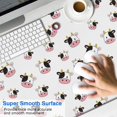 thumbnail image 2 of Long Mouse Pads for Desk,White Cow Head Pattern Desk Mats on Top Of Desks, Desk Mouse Pad Extra Large with 3mm Non-Slip Base and Stitched Edge for Gaming,Office,Work,Home 47.3"x23.6", 2 of 6
