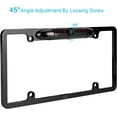 Black Backup Camera Rearview License Plate for PIONEER AVHP2400BT
