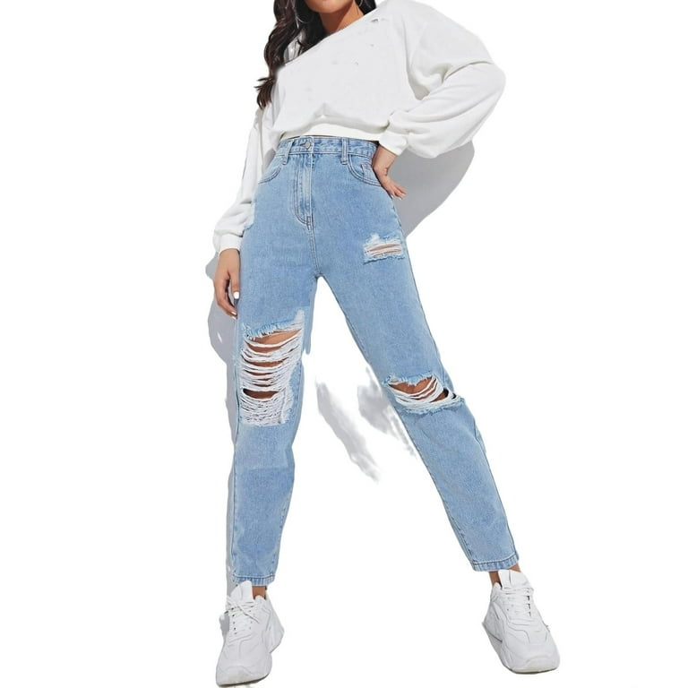Walmart mom sale jeans