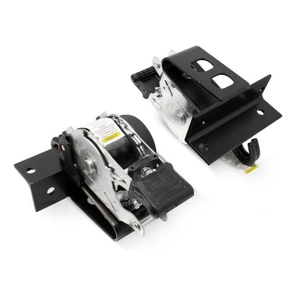 Pro Trucking Products 1" x 7' Retractable Ladder Rack Straps for Square Tubing. 1500lb Breaking Strength and 500lb Working Load Limit (2 Pack)