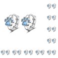 thumbnail image 3 of Pendientes de cobre Minnieouse 10Conjunto colgante de oreja joyería de moda Azul, 3 of 6