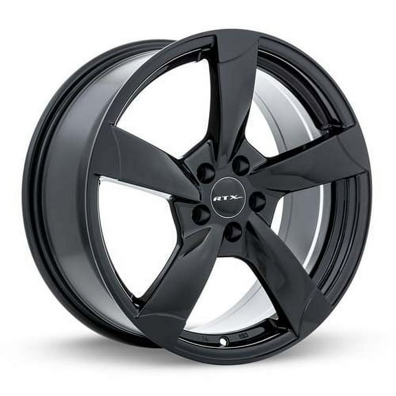 RTX RS II 18X8 5X112 35ET 66.6CB GLOSS BLACK WHEEL