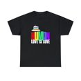 thumbnail image 3 of Pride Shirt HUMAN LGBTQ Flag Lesbian Pride Month Rainbow Gay Womens Plus Size Tops, 3 of 8