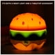 thumbnail image 5 of Luz de noche de hamburguesa Luz de mesa de hamburguesa Luz de soporte suave retráctil Luz de flexión Luz de regalo Luz de noche, 5 of 9