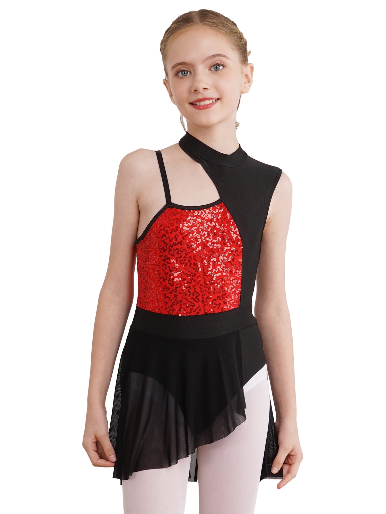 Carmen Modern Ballet Dance Dress with Shorts Ballet Dance