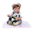 thumbnail image 1 of Bebé Reborn con Cojín y Ropa Jeans / Baby Doll con Chupete / Juguete Educativ ño, 40cm [981-1619] Sunnimix Reborn Newborn Dolls, 1 of 7