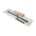 thumbnail image 5 of Plaster, plaster trowel with , serrated plaster trowel for scraping plaster wall style C, 5 of 8