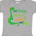 thumbnail image 4 of Inktastic My Great Aunt Loves Me Boys Baby Bodysuit, 4 of 5