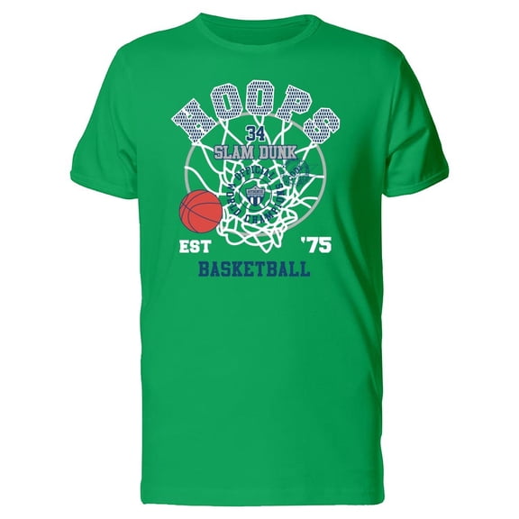 Basketball Slam Dunk Tee Men's -Image by Shutterstock