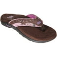 thumbnail image 1 of Realtree Girl Trish Women Authentic Slip-On Design, Thong Sandal Lavender Xtra, 1 of 1