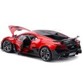thumbnail image 3 of Bugatti Divo Red Metallic with Carbon Accents 1/18 Diecast Model Car by Bburago, 3 of 4