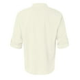 thumbnail image 5 of Mens Spring Summer Loose Stand Solid Color Pocket Long Sleeve Pullover Shirt, 5 of 5