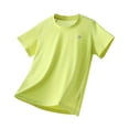 thumbnail image 4 of Kids Rash Guard Toddler UPF 50+ Quick Dry Short Sleeve UV Protection Rashguard Surf Water Shirts for Kids, 4 of 6