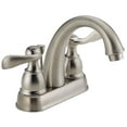 thumbnail image 1 of Delta Robinet de Lavabo Windemere, 5-1/8 Po X 3-17/32 Po Bec, 4 Po Centre, Acier Inoxydable, 1 of 3