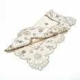 thumbnail image 4 of Chemin de Table Imperméable Pastoral Brodé Floral Décoration Maison Mariage, 4 of 8