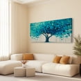 thumbnail image 4 of Large Tree of Life Canvas Wall Art, Abstract Canvas Prints Landscape Paintings, Oversized Pictures Artwork Nature Wall Decor for Living Room Bedroom Office, 4 of 7