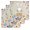 Yellow, variant on Easter Kitchen Dish Towels for Drying Dishes Set of 4, Spring Watercolor Bunny Carrots Eggs Flowers Beige Waffle Weave Microfiber Hand Tea Bathroom Towels Quick Dry & Absorbent Towel 15.7x23.6