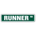 thumbnail image 1 of RUNNER Panneau de Rue marathon Course Jogging Intérieur/extérieur Panneau en Plastique 36 Pouces de Large, 1 of 1