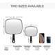 thumbnail image 3 of Hand Mirror, Extra Large Black Handheld Mirror With Handle, 9" W X 12.4" L 26s, 3 of 4