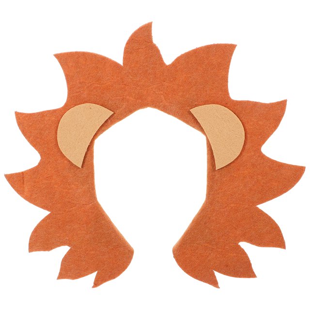 Diadema de animales de la selva, diadema de Cosplay de León bonito, diadema de animales de fieltro, accesorio de Cosplay