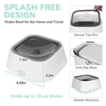 thumbnail image 7 of No-Spill Dog Water Bowl Pet Slow Water Feeder Cat Bowl Vehicle Carried Floating Buoyancy Drinking Fountain, 7 of 7