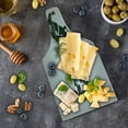 thumbnail image 5 of Retro Cutting Board, Mythological Chariot Gladiator with Horse Traditional Greek Culture Image, Decorative Tempered Glass Cutting and Serving Board, Wine Bottle Shape, Dimgrey Black, by Ambesonne, 5 of 5
