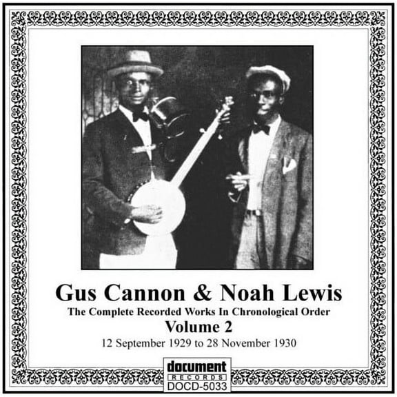Gus Cannon - Complete Recorded Works 2 (1929-30) - Music & Performance - CD