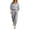 Gray, variant on Cekizud Lounge Sets for Women 2 Piece Outfits Ribbed Knit Half Zip Pullover and Jogger Pants Casual Sweatsuit with Pockets, S-3XL