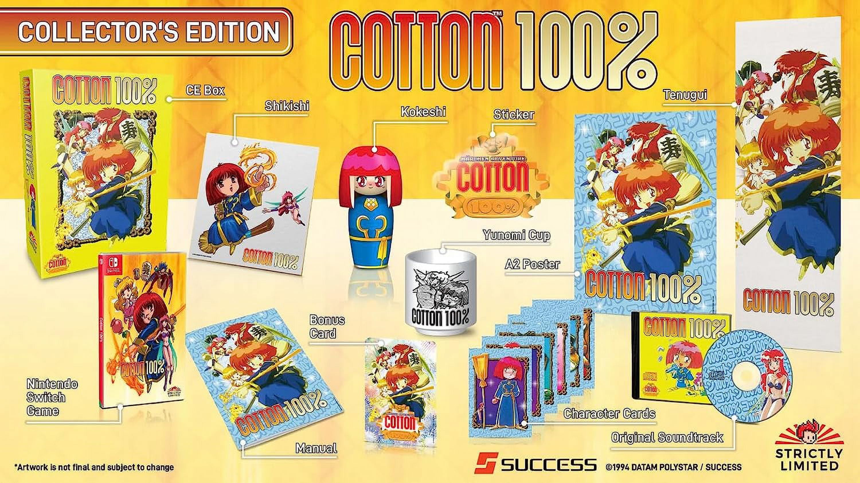 コットン100% コレクターズエディション スイッチ Cotton 100% - Collector's Edition [Nintendo Switch