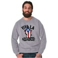 thumbnail image 5 of Viva La Puerto Rico Se Levanta Pride Sweatshirt for Men or Women Brisco Brands S, 5 of 5