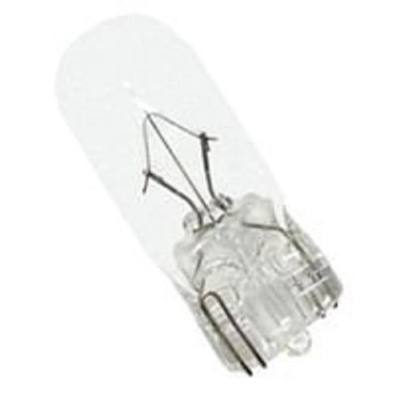 CEC INDUSTRIES 2821 LAMP, INCANDESCENT,WEDGE, 12V, 3W (10 pieces)