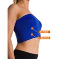 thumbnail image 2 of Women's Seamless Strapless Bra Bandeau Tube Top Bra (Non Padded), 2 of 3