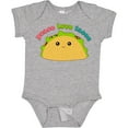 thumbnail image 3 of Inktastic Peace Love Tacos Boys or Girls Baby Bodysuit, 3 of 5