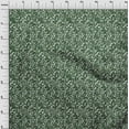 thumbnail image 4 of oneOone Tissu Jersey Viscose Vert Abstrait Matériel de Robe Tissu Imprimé Tissu au Mètre 60 Pouces de Large, 4 of 4