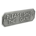 thumbnail image 1 of Wall Door Sign,Gate Sign Plaque Embossed Sign Plaque Gate Sign Plaque Superior Craftsmanship, 1 of 14