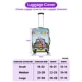 thumbnail image 5 of Happy Easter German Shepherd American Flag Truck Bunny Ears Travel Luggage Cover Alsatian Dog Lover Gifts Suitcase Dust Protective Decor - 03001, 5 of 5