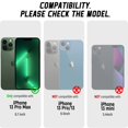 thumbnail image 2 of Full Body Protective Phone Case for iPhone 13 Pro Max 6.7", Heavy Duty Shockproof Cover iPhone 13 Pro Max [Dual Layer][Hard PC Back], Built in Finger Ring Stable 360°Rotatable Magnetic Ring Kickstand, 2 of 7