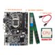 thumbnail image 3 of Placa base de minería B75 16G LGA 1155 placa base SATA pieza de ordenador resistente al desgaste placa base accesorios de modificación para PC 1 Juego Inevent EL023214-00B, 3 of 6