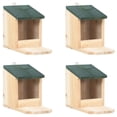 thumbnail image 1 of vidaXL Squirrel Houses 4 pcs Firwood, 1 of 9